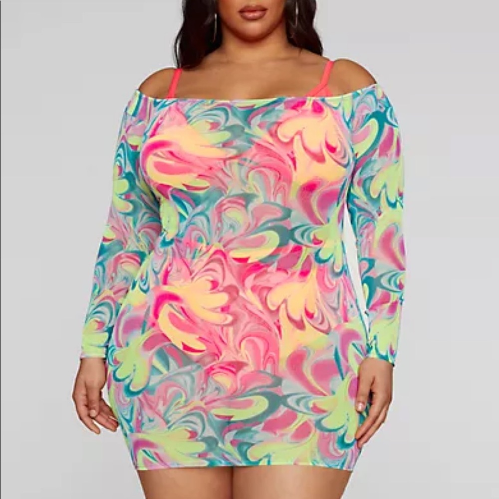 Melanie Off Shoulder Cover-Up Dress